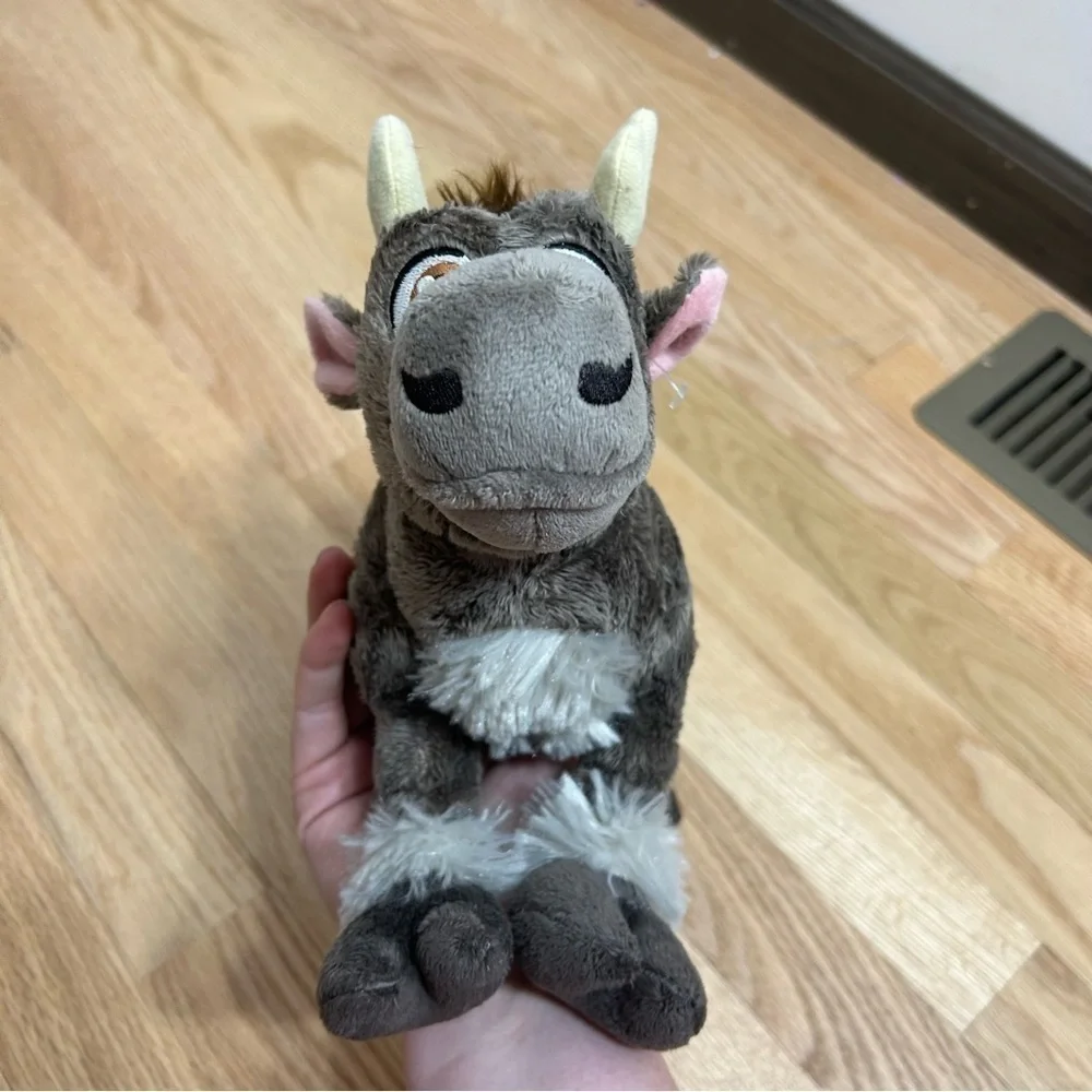 Disney Store Sven Plush Reindeer Plush Stuffed Animal Toy Gray Kids